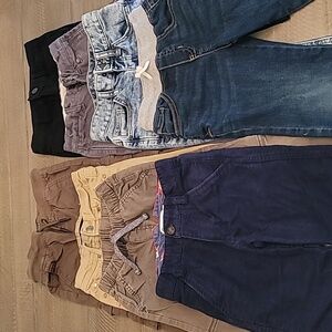 8 Boys Size 5T Pants Boden, Cat & Jack, Joes, Childrens Place, Crewcuts